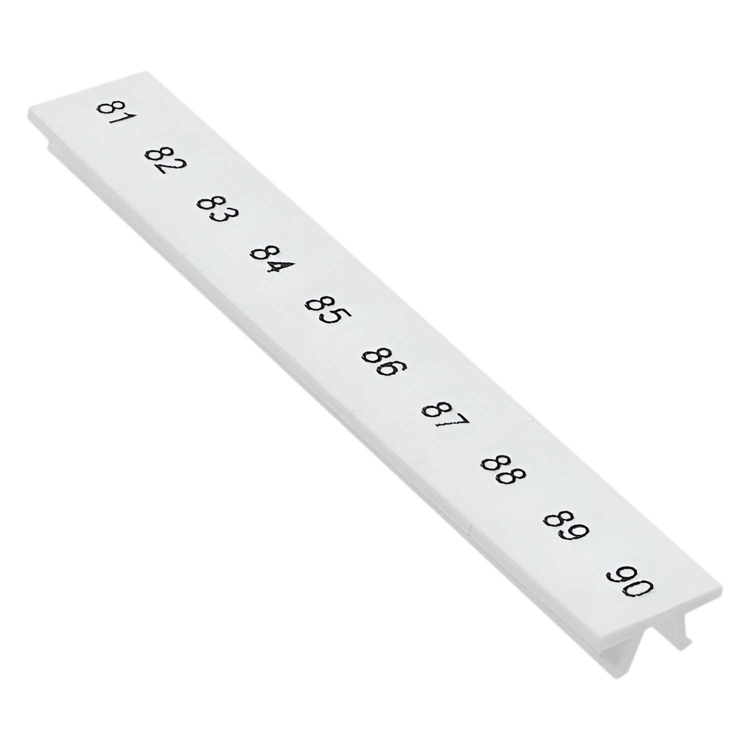 Identificación P/Bornes ZB de 6mm 81 al 90 Blanco Phoenix Contact