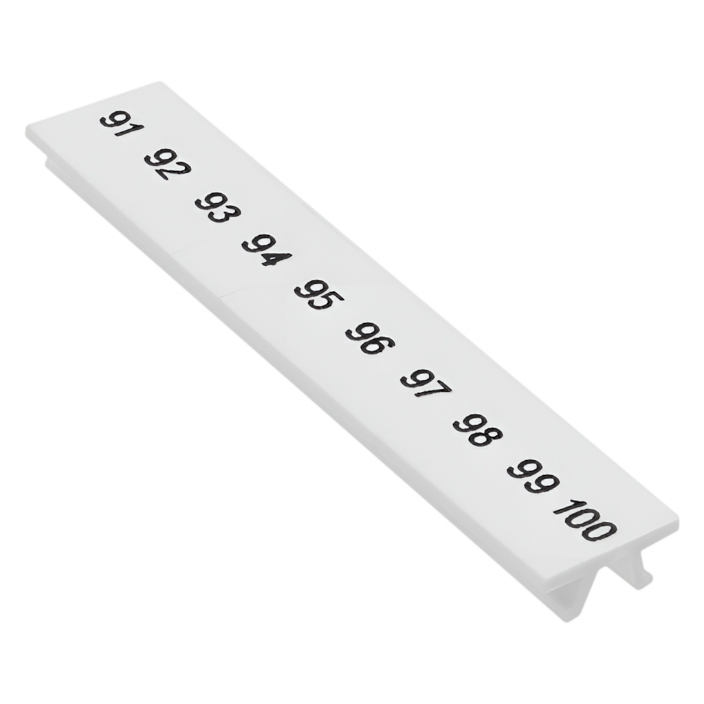 [10691] Identificación P/Bornes ZB De 6mm 91 Al 100 Blanco Phoenix Contact