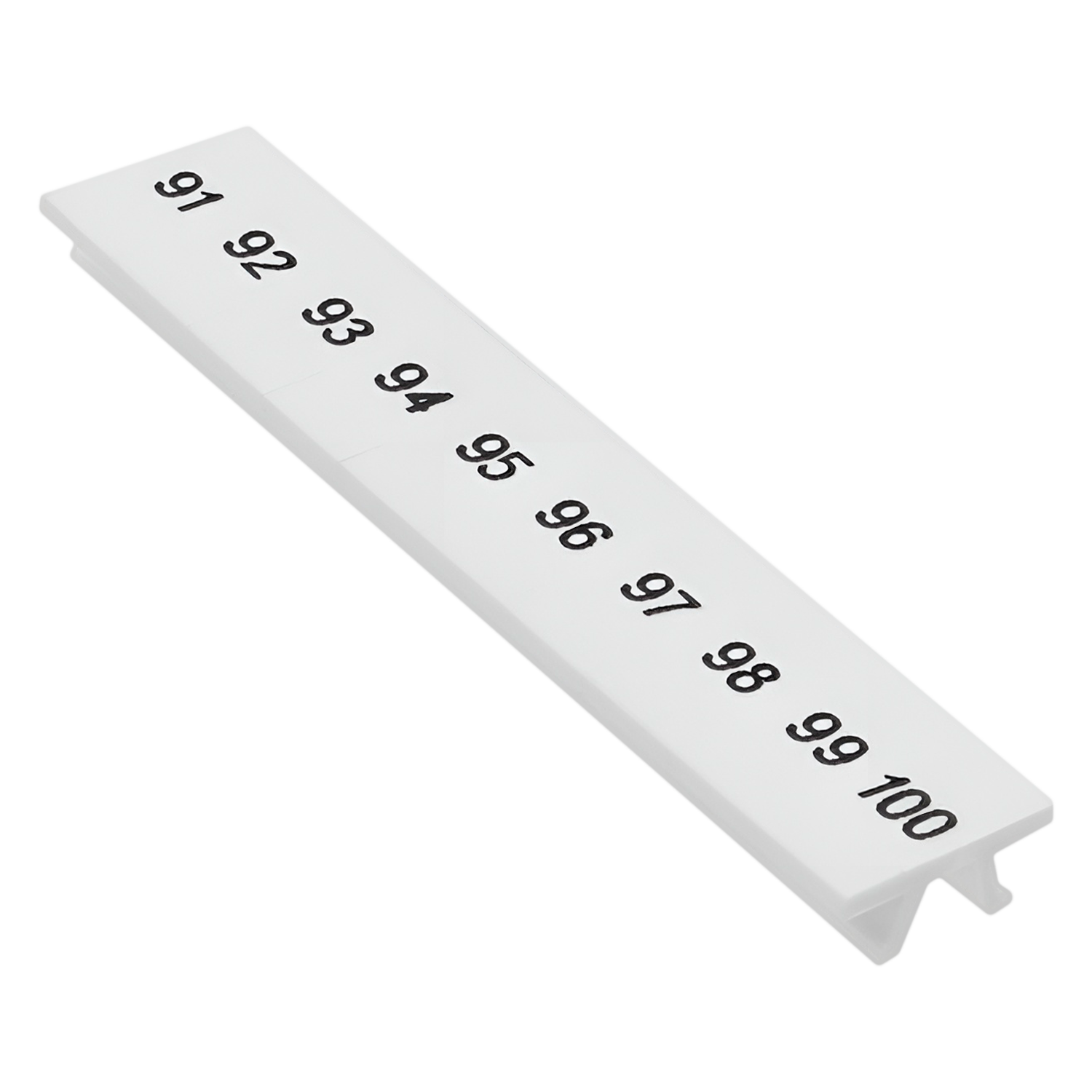 [10691] Identificación P/Bornes ZB de 6mm 91 al 100 Blanco Phoenix Contact