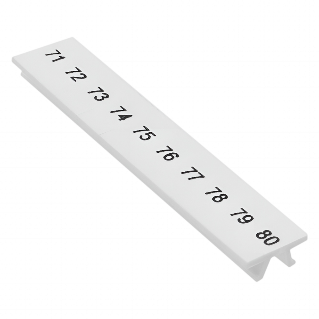 [10693] IDENTIFICACION PARA BORNES ZB DE 6mm 71 AL 80 ZB 6,LGS:FORTL.ZAHLEN 71-80