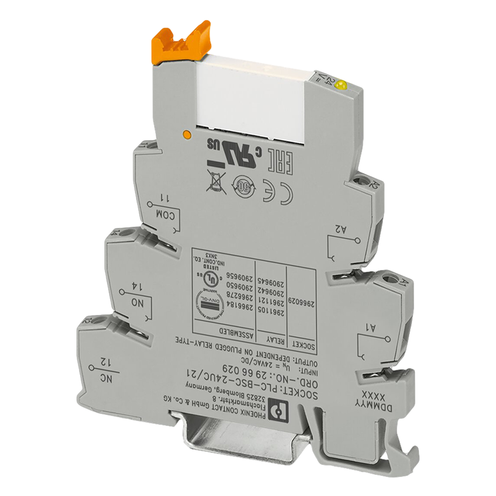[11829] Relé PLC 1 Inversor 230VCA/220VCC C/Led Phoenix Contact