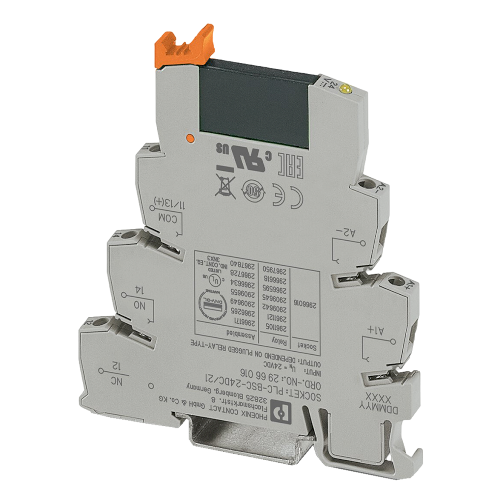 [12274] Relé PLC Optoacoplador 24VCC/24VCC 3A C/Led Phoenix Contact