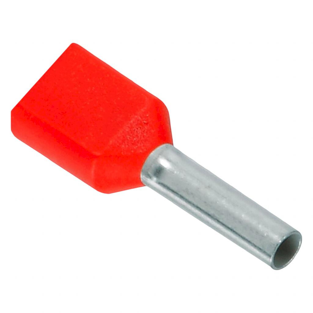 [12312] PUNTERA TUBULAR DOBLE 2X1,00 mm (X100 U) AI-TWIN 2X 1 - 8 RD