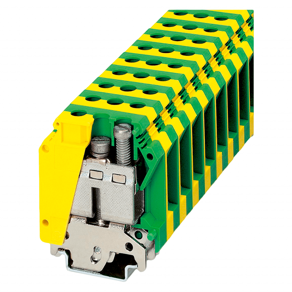 Borne USLKG Puesta a Tierra P/Riel 35 de 35mm2 Phoenix Contact