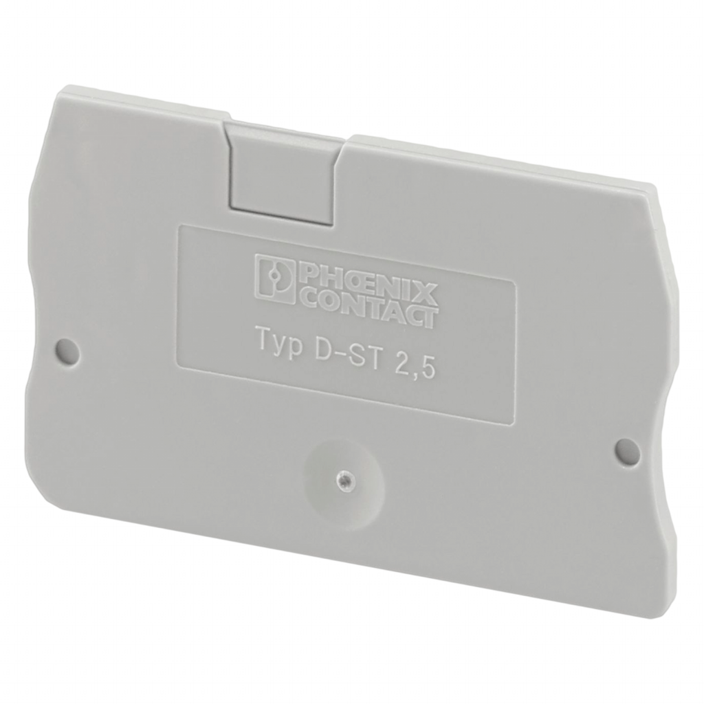 [12450] TAPA PARA BORNERA A RESORTE HASTA 2,5mm D-ST 2,5