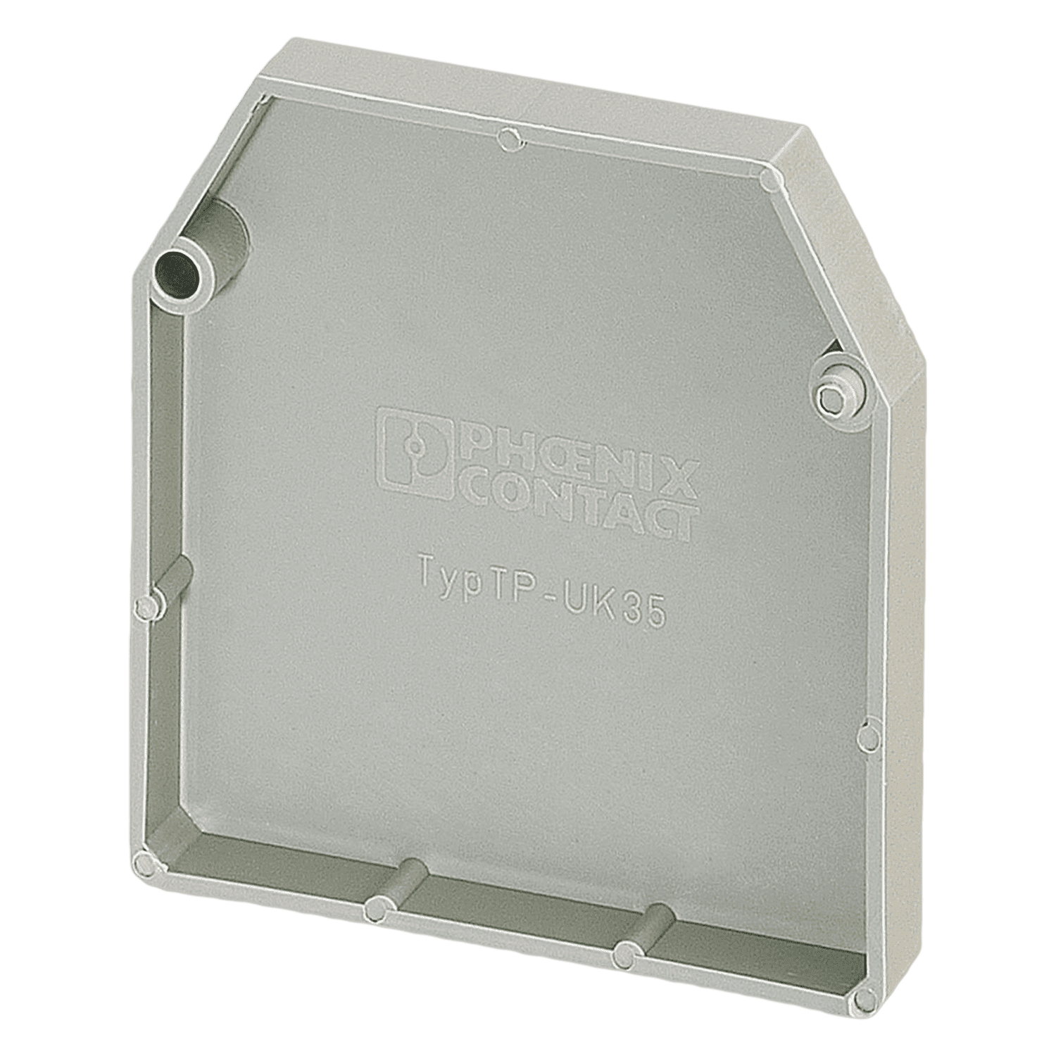 [12935] Tapa P/Borne Doble Piso a Resorte Azul Phoenix Contact