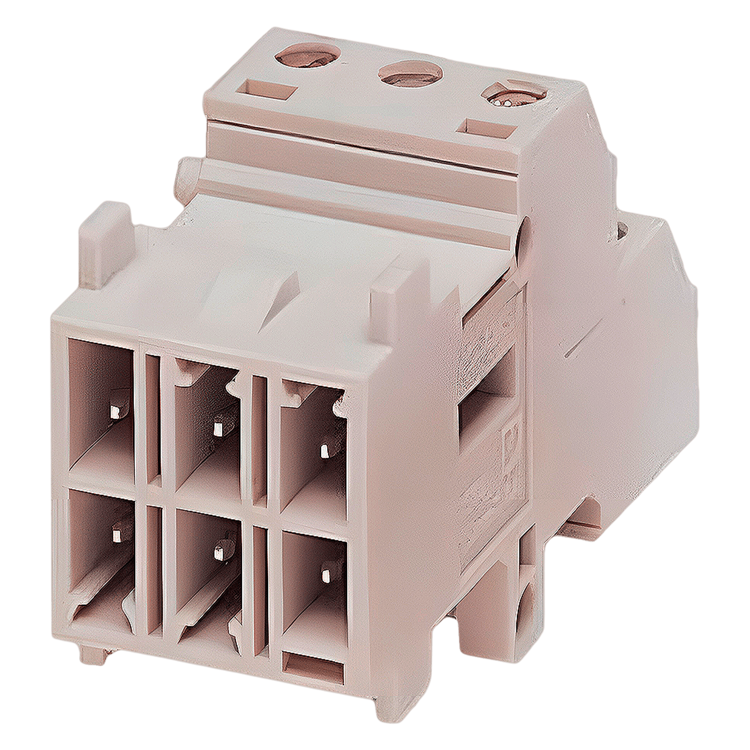 [12949] Soporte de Contactos Empotrar 6 Polos Variocon 8A Phoenix Contact