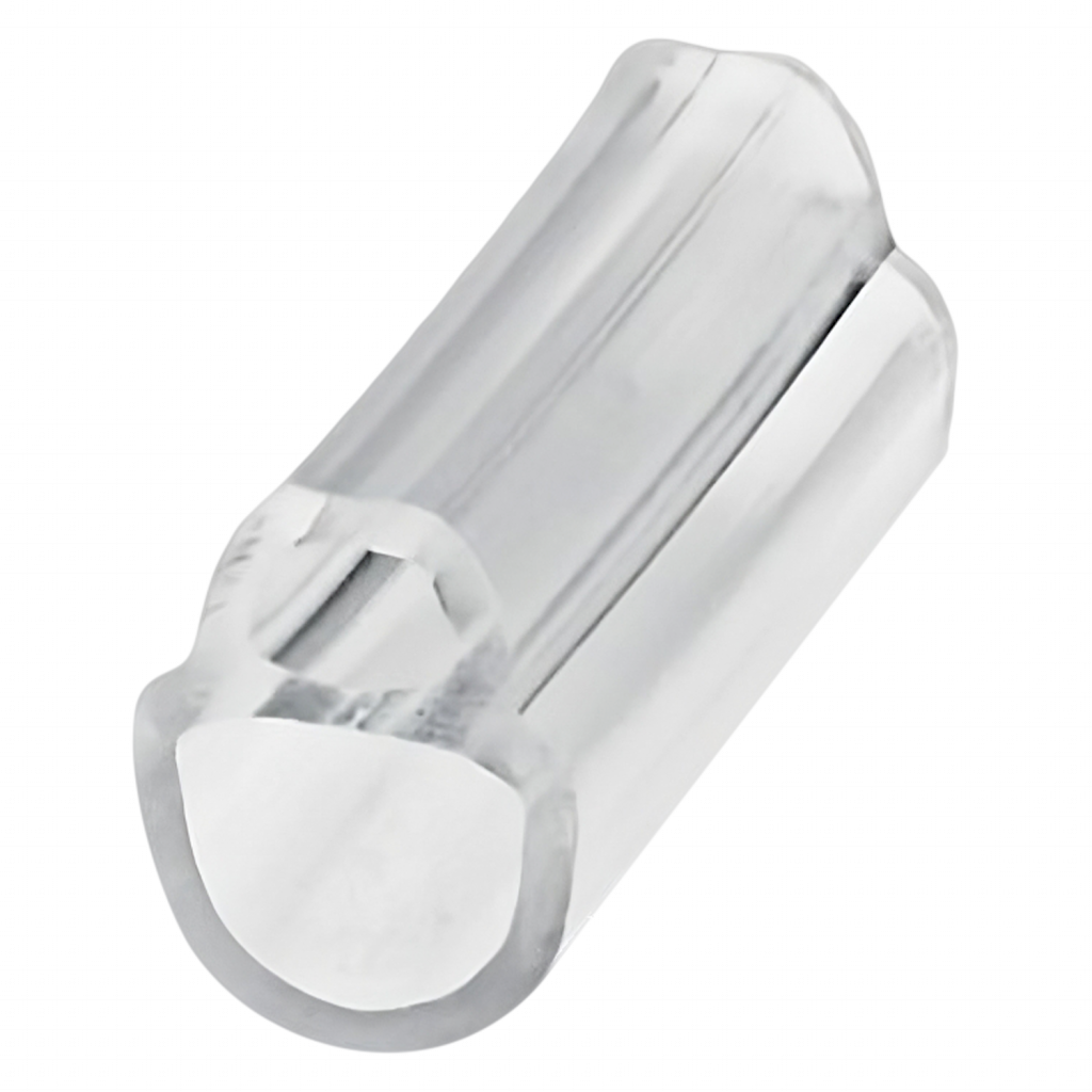 Tubito Portadígito 10mm de Largo Encastre 0,25 a 1mm2 Transparente PVC Phoenix Contact