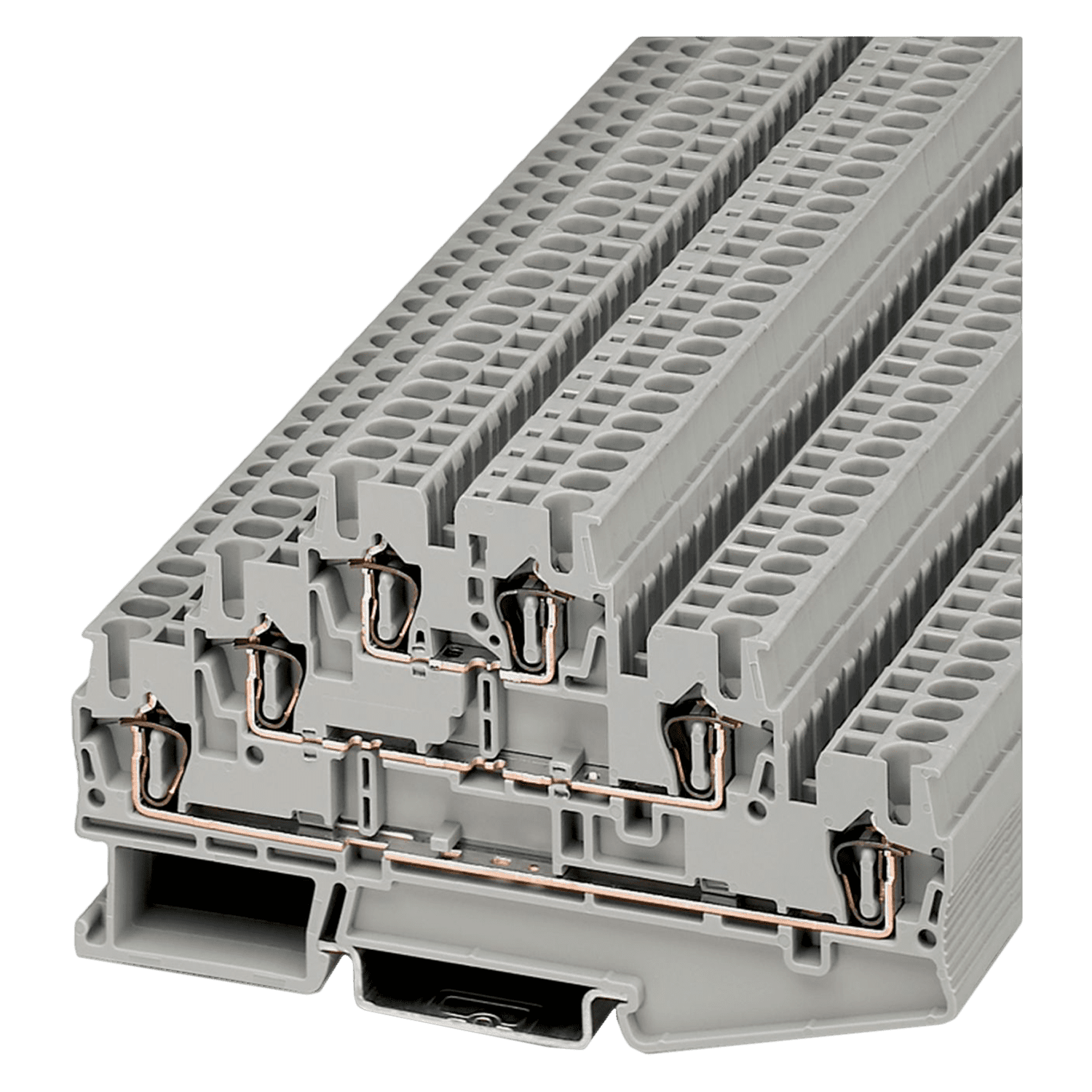 [12166] Borne ST de Paso Resorte Tres Pisos 2,5mm2 Phoenix Contact