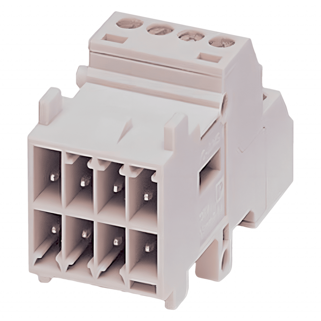 SOPORTE DE CONTACTOS EMPOTRAR 8 POL VARIOCON 8A 1854022