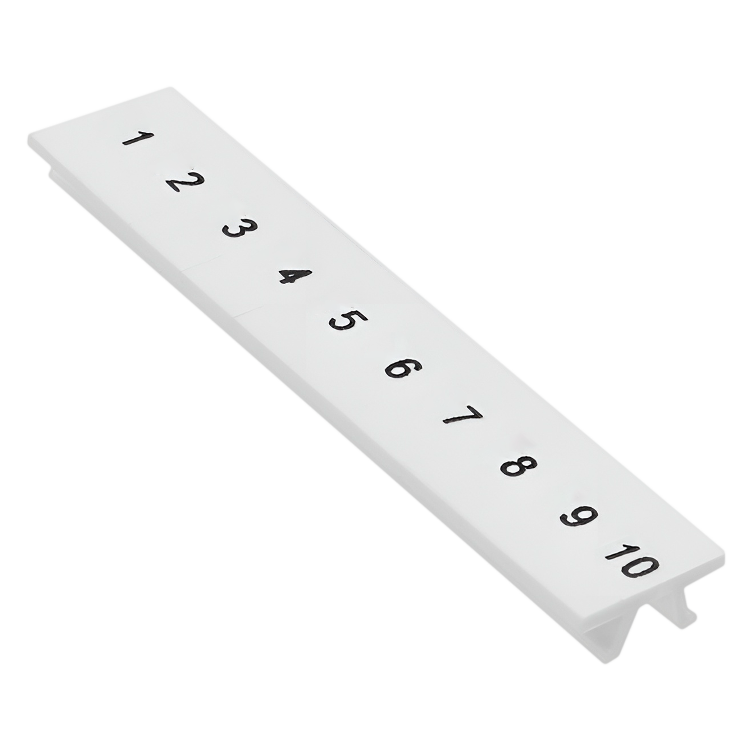 [13385] Identificación P/Bornes ZB de 8mm 01 al 10 Blanco Phoenix Contact