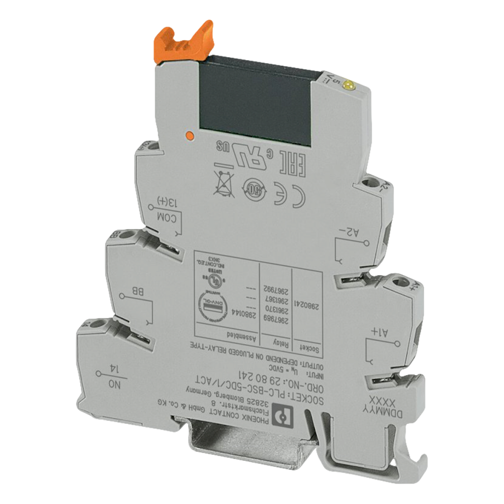 [4191] RELE PLC OPTOACOPLADOR CON LED Entr: 5VDC 3A PLC-OSC- 5DC/ 24DC/ 2/ACT