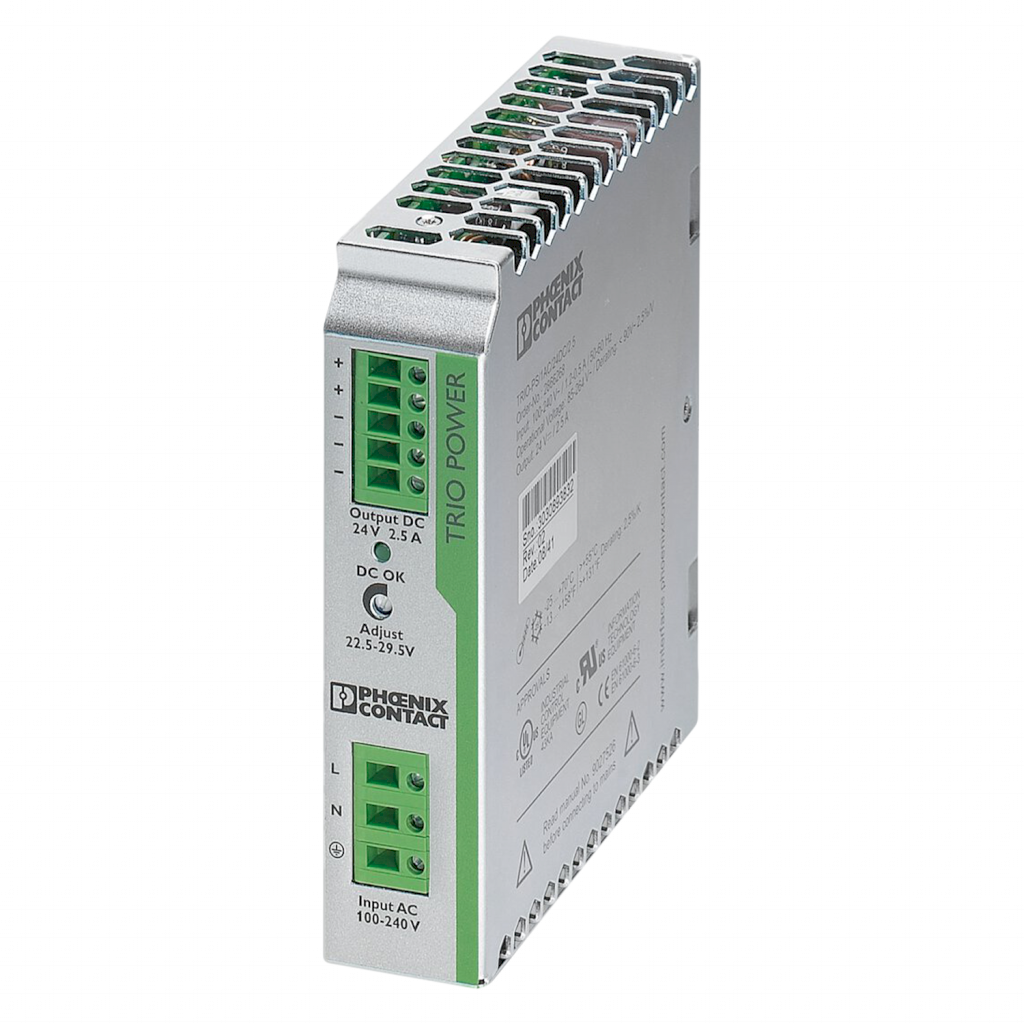 FUENTE MONOF E:220V S:24VCC 2,5 AMP TRIO 2866268