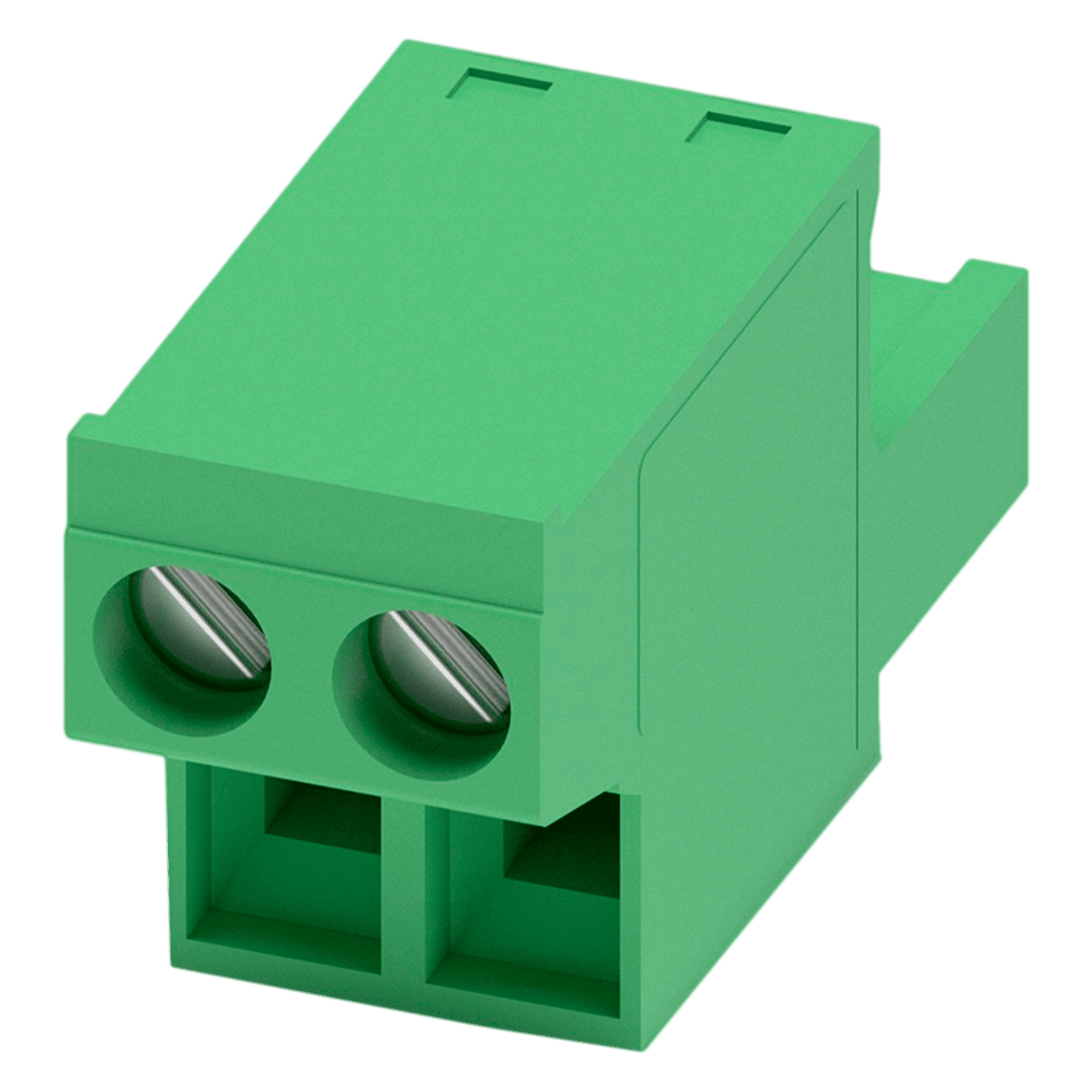 [19441] Conector Poliamida 2 Polos 12A 380VCA Verde Phoenix Contact