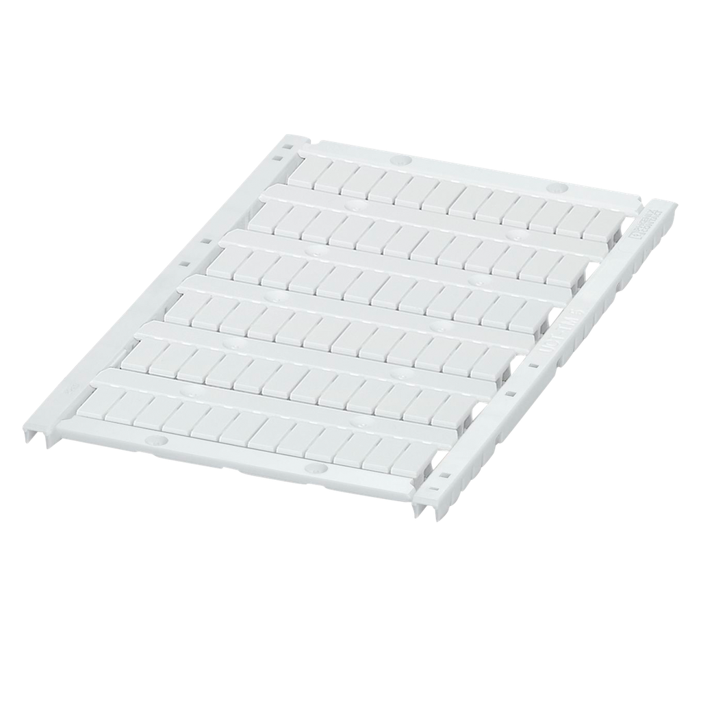 Plancha P/Bornes 5,2mm 72 Identificadores Blanca Phoenix Contact