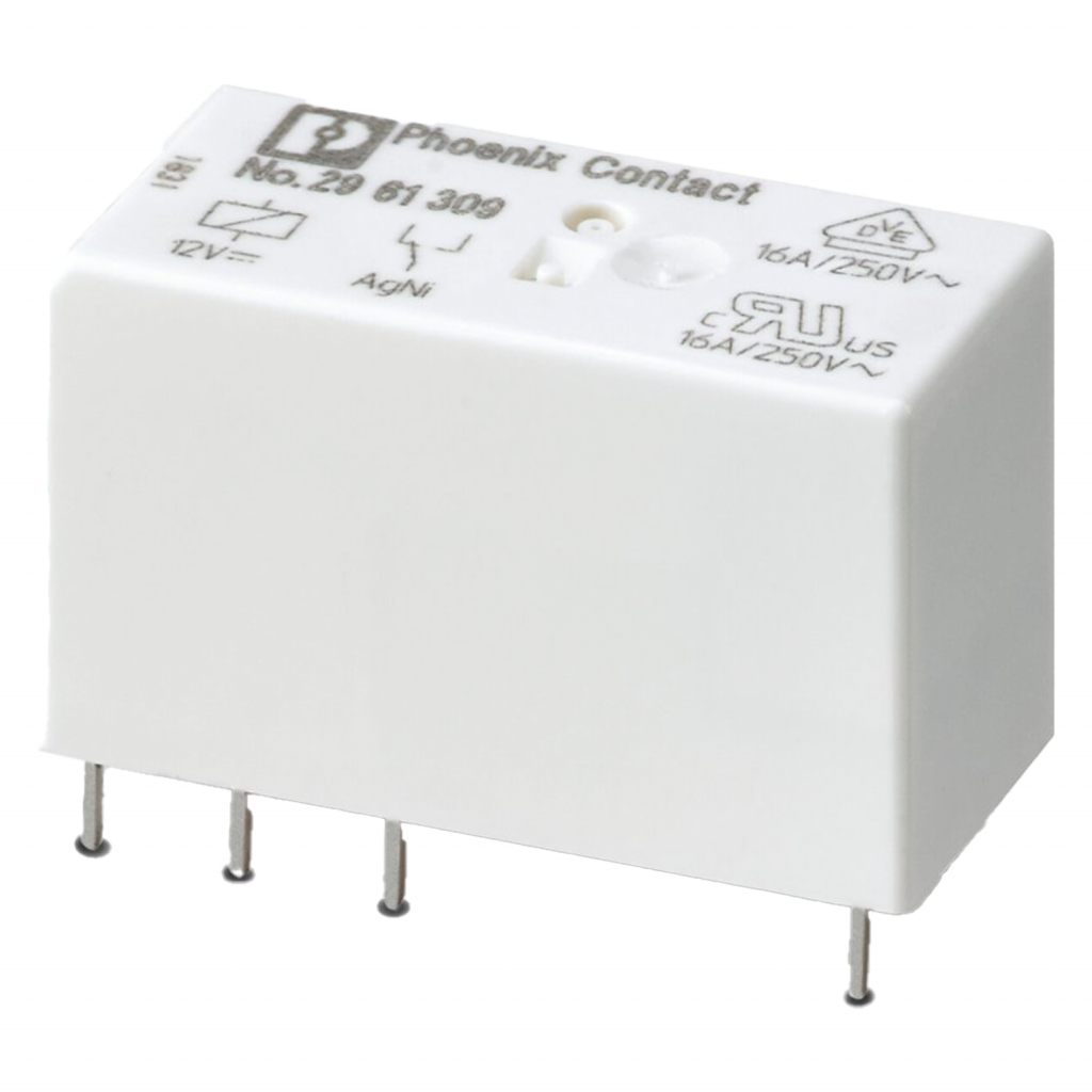 [23532] Relé Enchufable Miniatura P/Zócalo PLC 12VCC 16A Phoenix Contact
