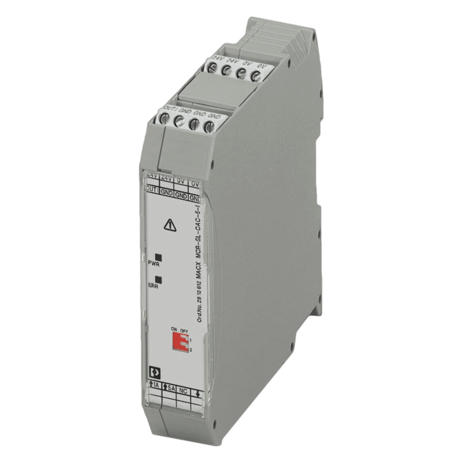 [24697] Convertidor Corriente 24VCC Entrada 4-20mA Salida 0-20mA Señal Analogica Phoenix Contact