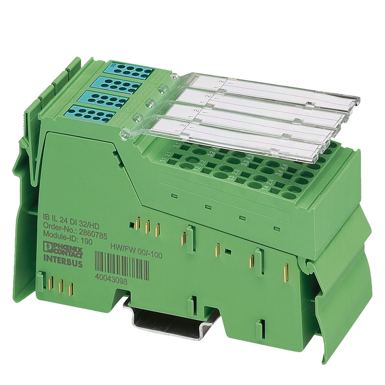 [26718] Módulo INLINE 32ED 24VCC C/Bornera Resorte Phoenix Contact