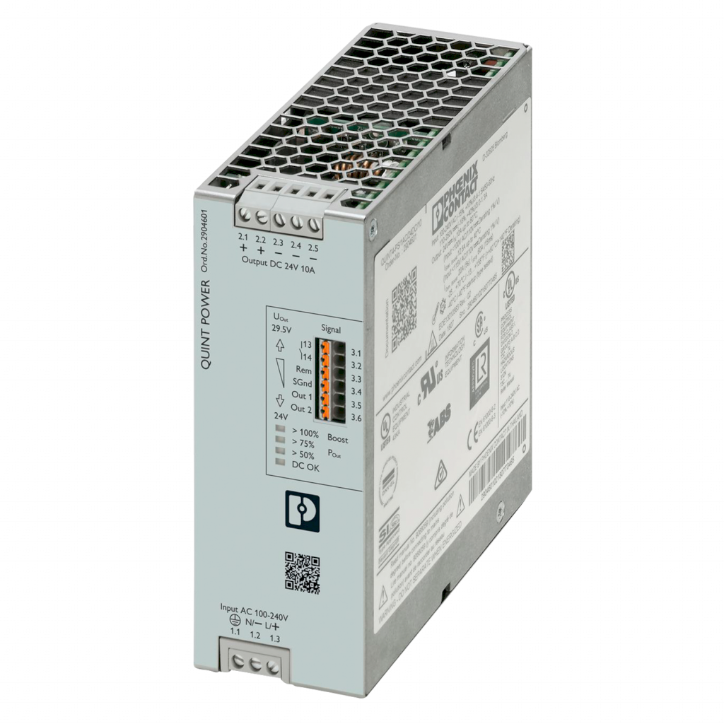 FUENTE QUINT POWER MONOF 24V/10A QUINT4-PS/1AC/24DC/10