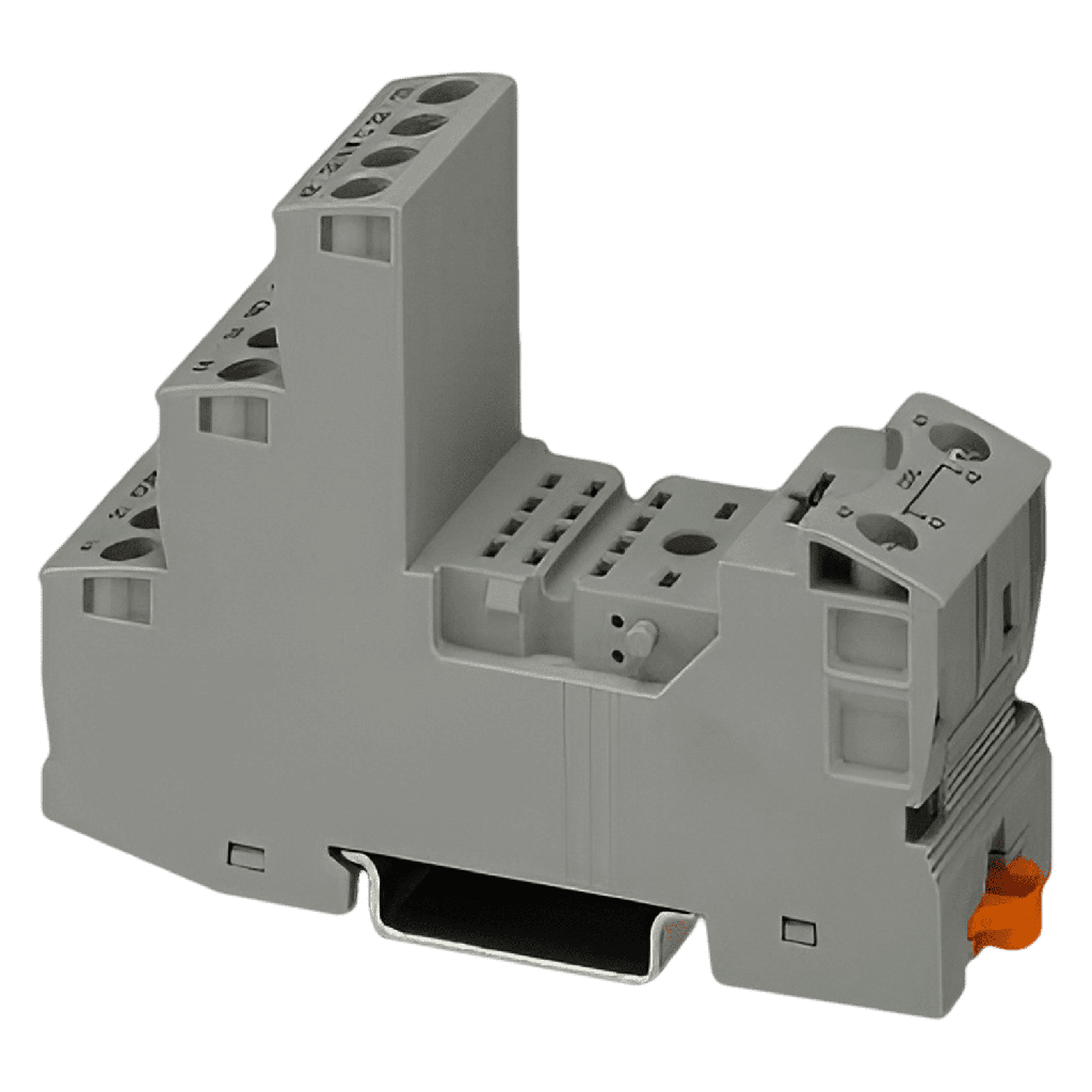 [27885] Zócalo P/Relé 2 - 4 Inversores 6A 220VCA/VCC Tornillo Rif Phoenix Contact