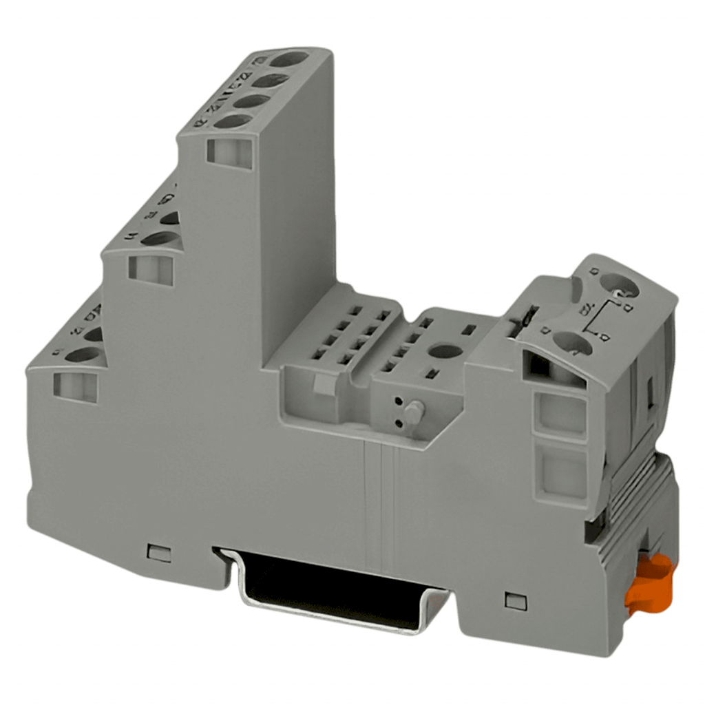 [27885] Zócalo P/Relé 2 -4 Inversores 6A 220VCA/VCC Tornillo Rif Phoenix Contact