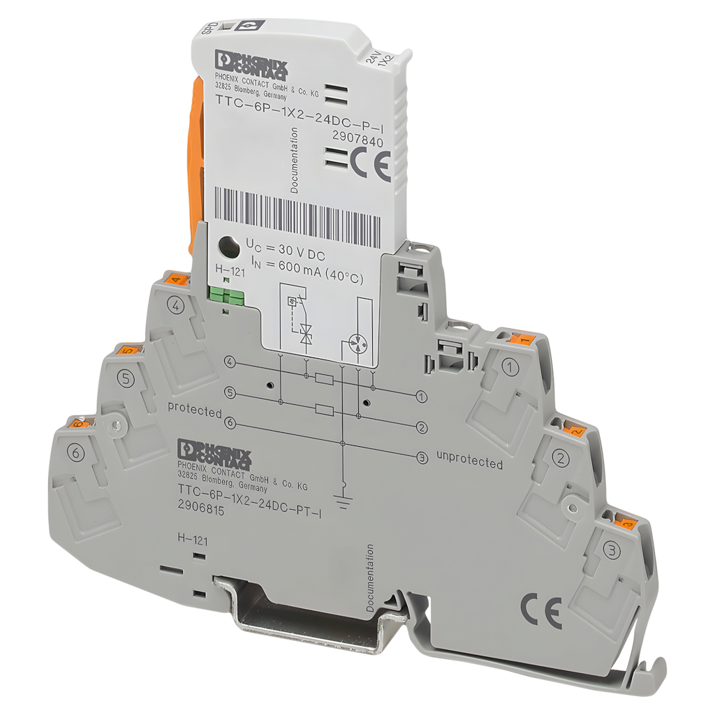 [28365] BORNE TT PROTECCION SOBRETENS 2H 0-20ma 24VDC 2906815