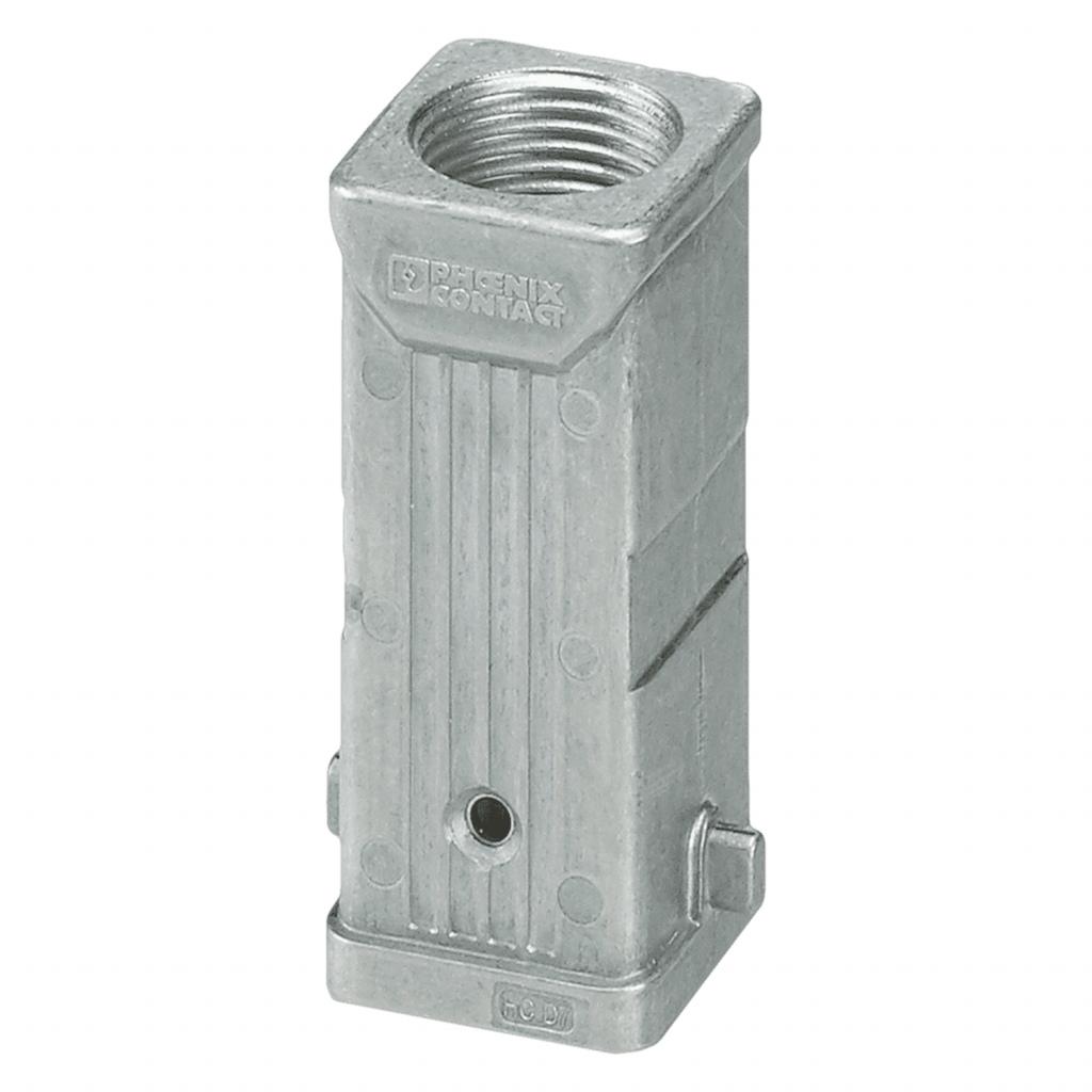 Carcasa Aerea de Aluminio 7 Polos S/Prensacable Incorporado Salida Superior Phoenix Contact