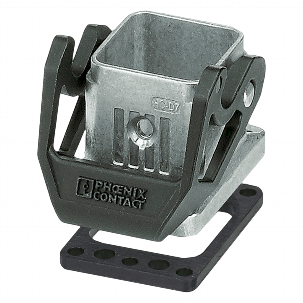 [28413] Carcasa Empotrar de Aluminio 7 Polos S/Prensacable Incorporado Salida Inferior Phoenix Contact