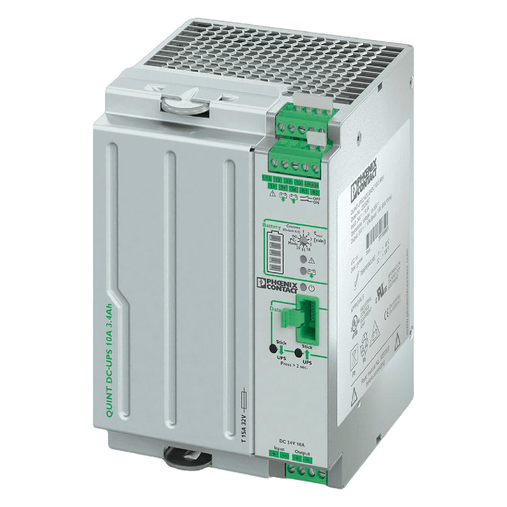 [29544] Fuente UPS E:24V S:24VCC 10A Quint 3.4AH Phoenix Contact