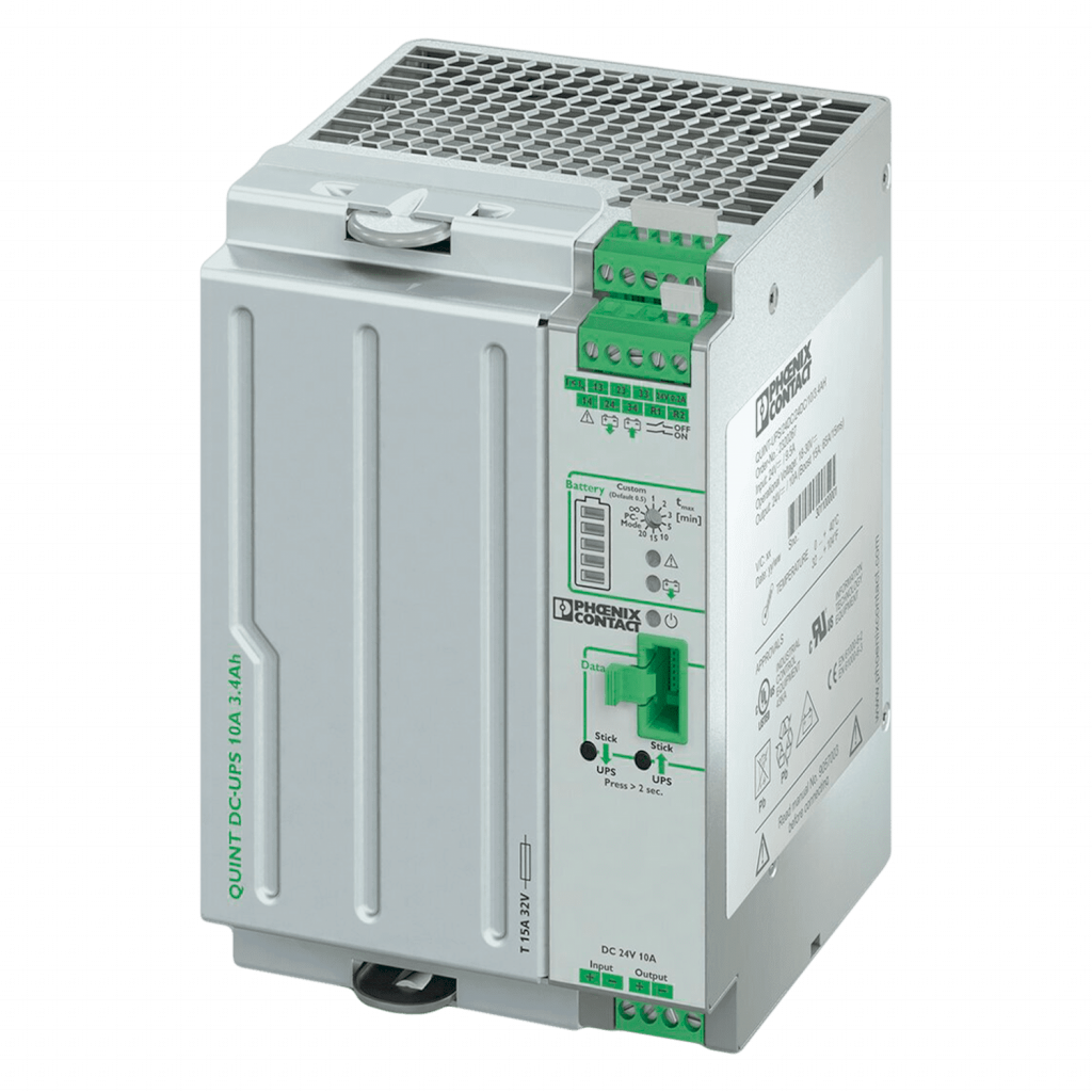[29544] Fuente UPS E:24V S:24VCC 10A Quint 3.4AH Phoenix Contact