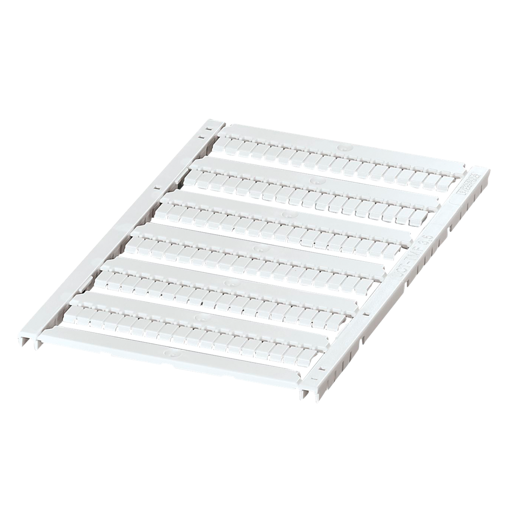 [30407] Plancha P/Bornes 3,5mm 108 Identificadores Blanca Phoenix Contact