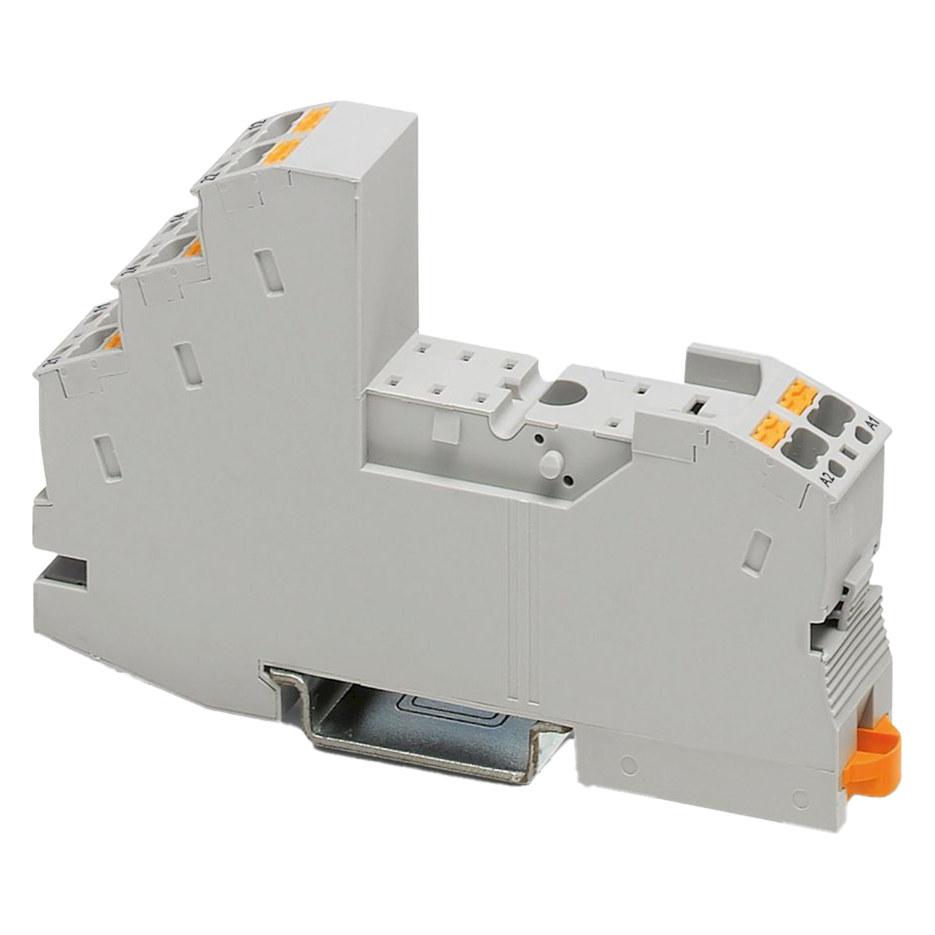 [30427] Zócalo P/Relé 2 Inversores 12A 250VCA/VCC Push-In Rif Phoenix Contact