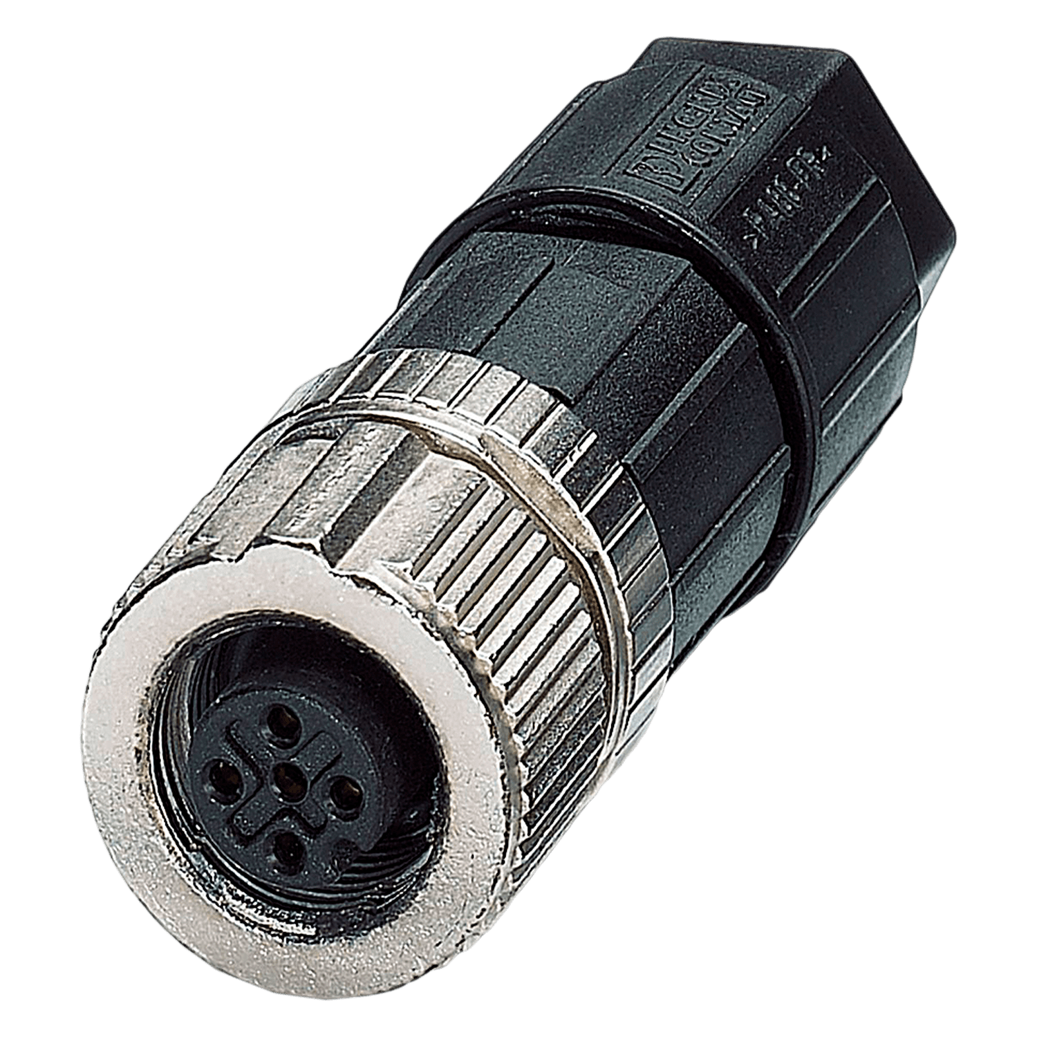 [30818] Conector M12 4 Polos Hembra Cable Phoenix Contact