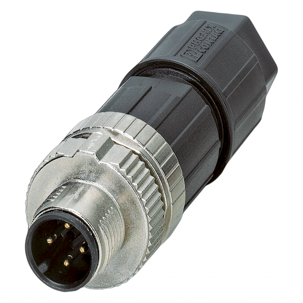 [30819] Conector M12 4 Polos Macho Cable Phoenix Contact