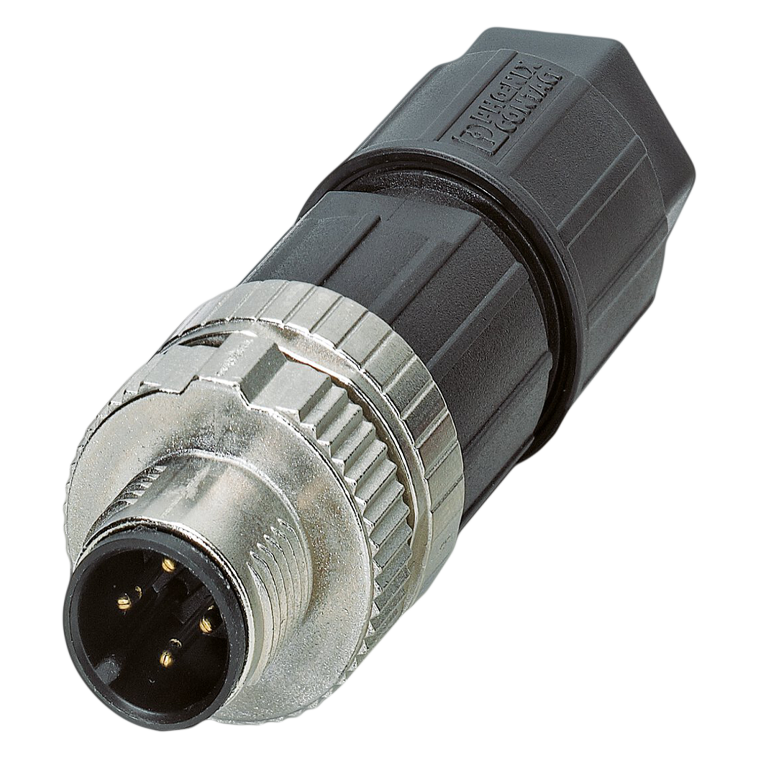 [30819] Conector M12 4 Polos Macho Cable Phoenix Contact