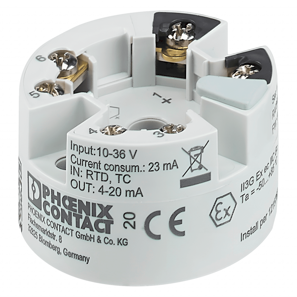 [30976] CONVERSOR DE MEDICION CABEZA P/SEÑAL TC/0-20mA FA MCR-HT-1TS-I-OLP