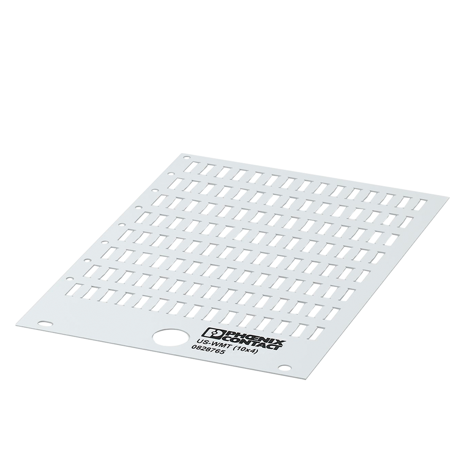 Rótulo 10x4mm P/Cables 0,6-7mm Thermo Blanco Phoenix Contact