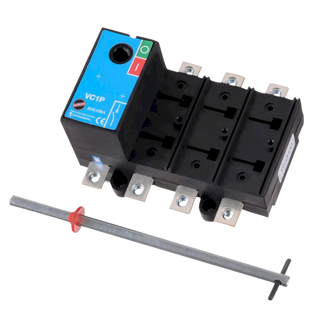 [6833] INTERRUPTOR SECCIONADOR VC1P 4X125 Amp. S/MANIJA 11015SM