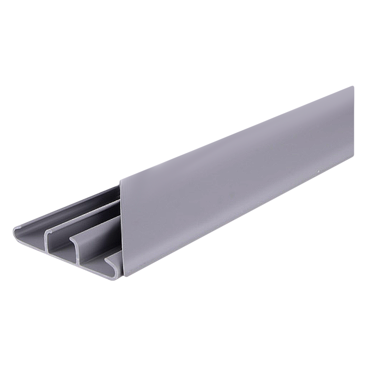 Cablecanal TPP P/Piso 75x17mm Tira de 2Mts Gris Zoloda
