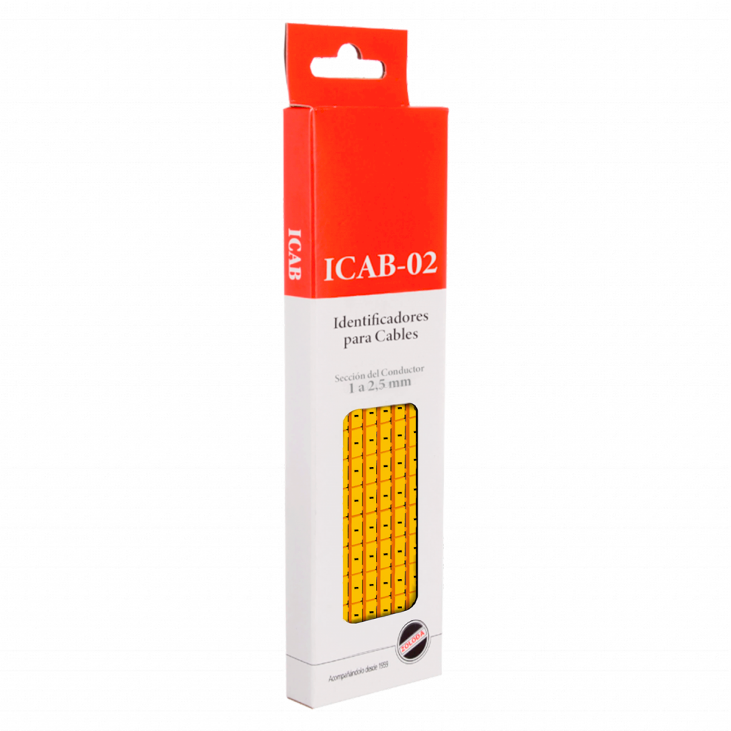[16065] IDENTIFICADOR PARA CABLE DE 1 A 2.5mm SIGNO - ICAB-02/-
