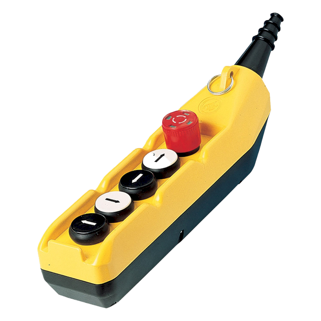 CAJA COLGANTE PL05 4 PULS SAL+PARADA EMERGENCIA PL05