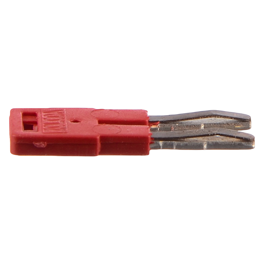 [17487] Puente Fijo JSSB 2 Elementos P/Bornes BKF 2,5mm2 Rojo Zoloda