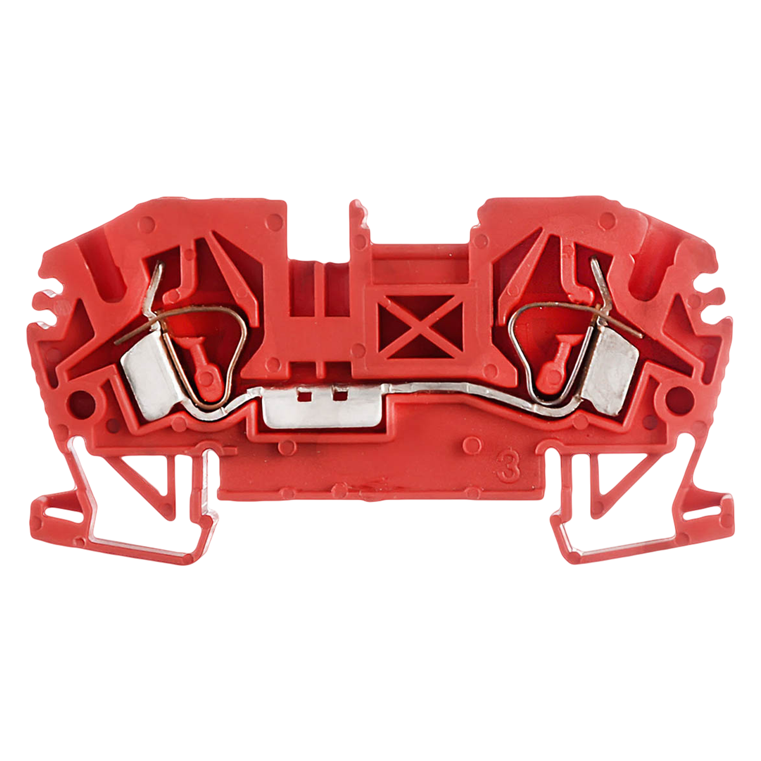 [18442] Borne BKF Resorte 2,5mm2 Rojo Zoloda