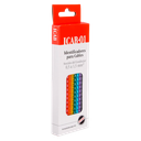 Identificadores P/Cable Amarillo,Azul,Blanco,Gris,Marron,Naranja,Negro,Rojo,Verde,Violeta Números 0-9 Zoloda
