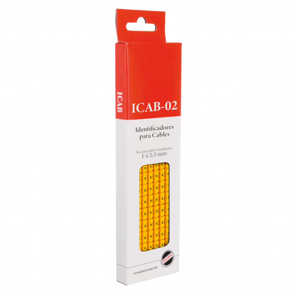 IDENTIFICADOR PARA CABLE DE 1 A 2.5mm LETRA O 160.148