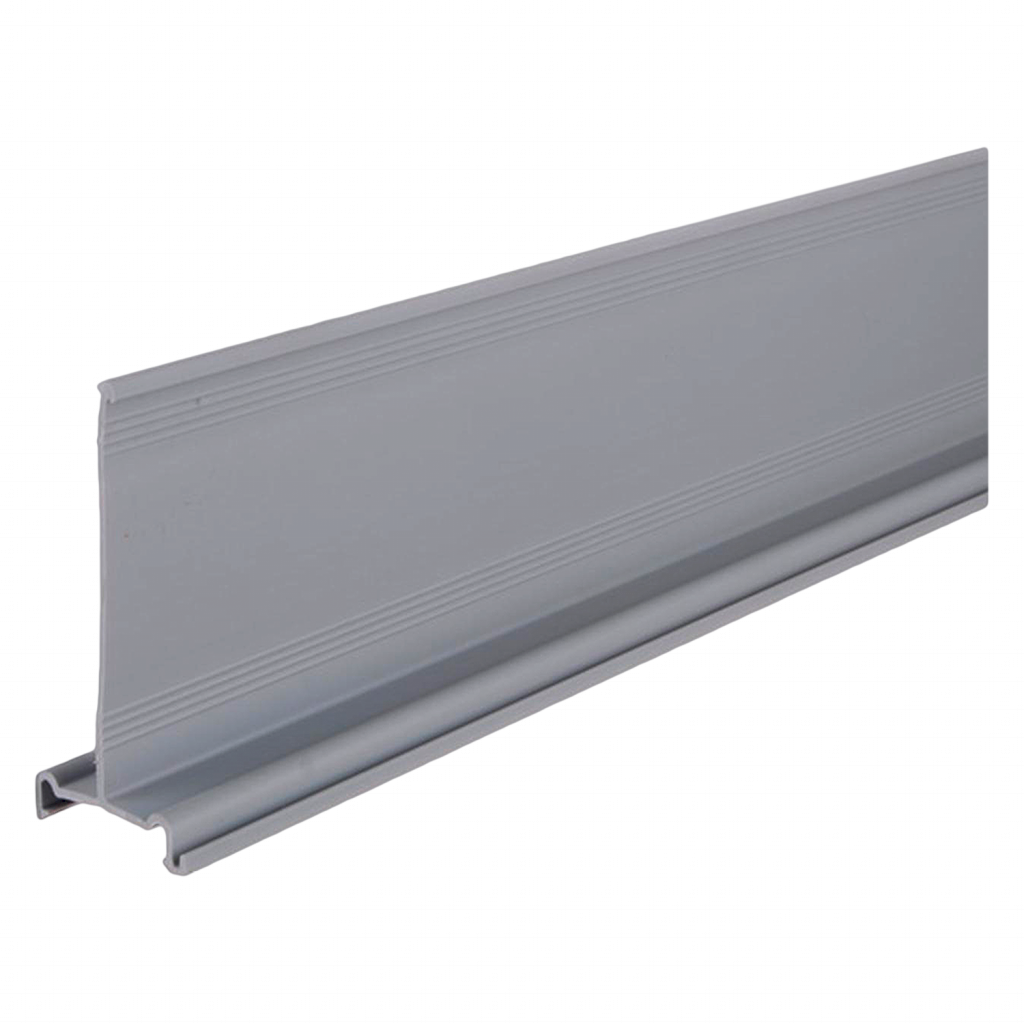 TABIQUE SEPARADOR  "T"ALT 80mm TIRA 2MTS GRIS SE-N2-80-GR