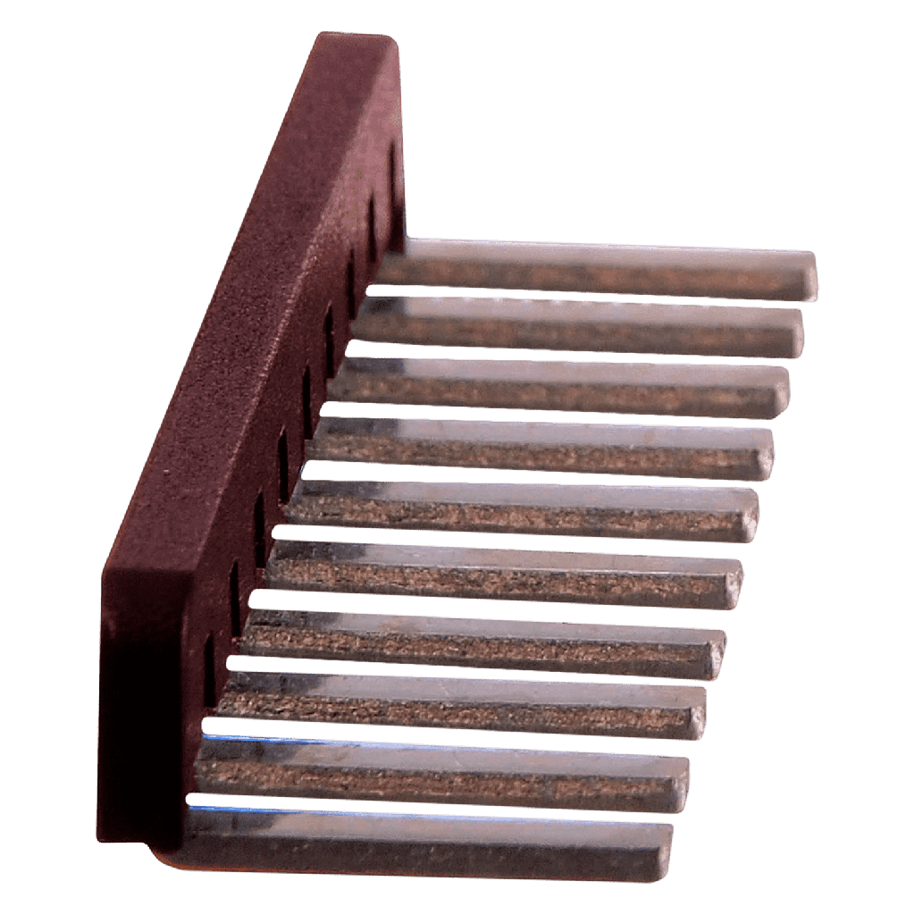 Puente Fijo 10 Elementos P/Bornes BKNT 6mm2 Marrón Zoloda