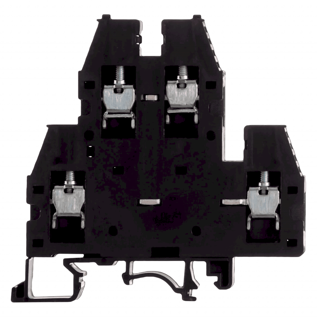 BORNE BKND DOBLE PISO 4MM PUENTEADO BKND-04/P