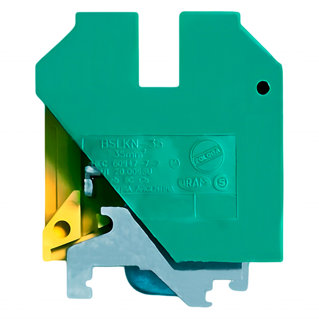 Borne BSLKN De Puesta a Tierra 35mm2 P/Riel 32-3 Zoloda