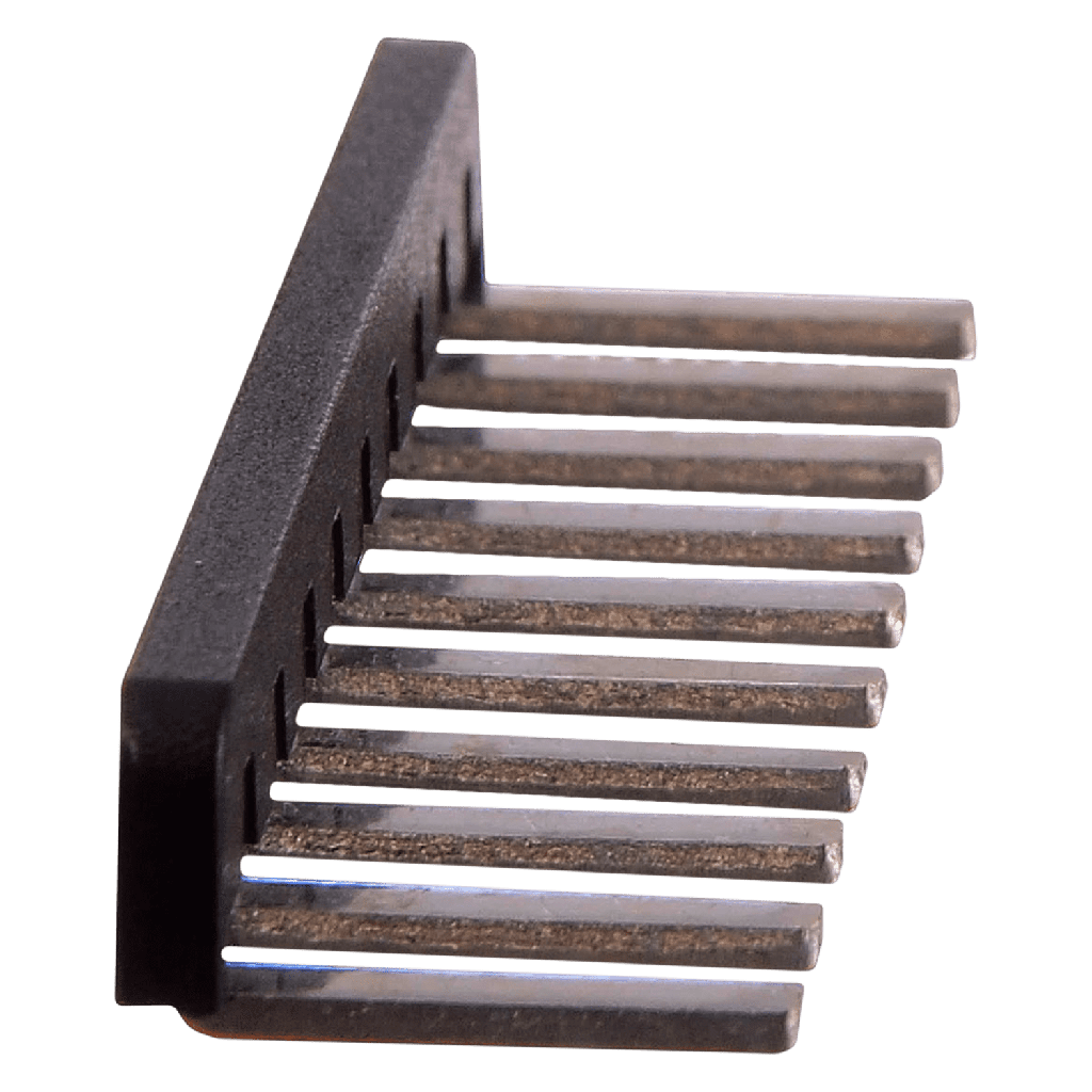 [24838] Puente Fijo 10 Elementos P/Bornes BKNT 6mm Negro Zoloda